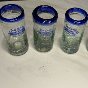 Vintage Jose Cuervo, traditional tequila glass -sold individually